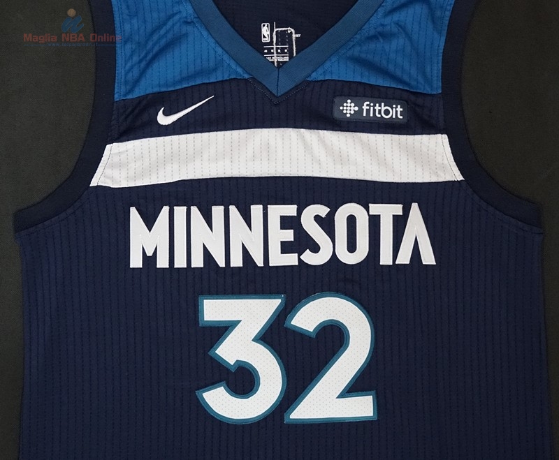 Acquista Maglia NBA Nike Minnesota Timberwolves #32 Karl Anthony Towns ...