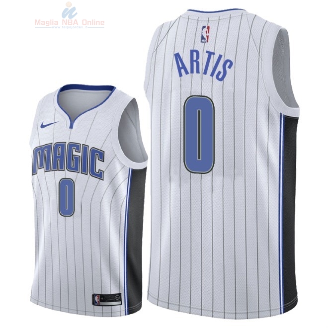 Acquista Maglia NBA Nike Orlando Magic #0 Jamel Artis Bianco Association 2018