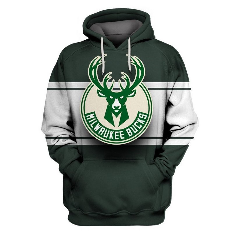 Felpe Con Cappuccio Milwaukee Bucks Verde Acquista