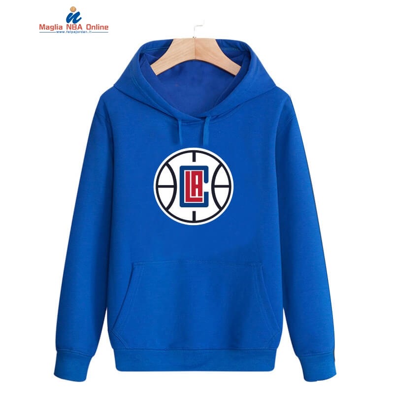 Felpe Con Cappuccio NBA Los Angeles Clippers Blu Acquista