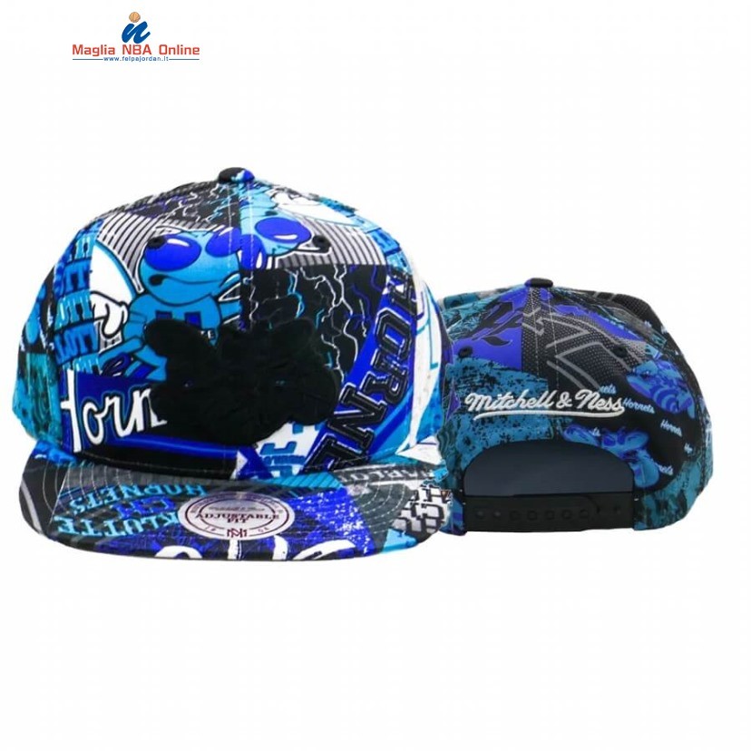 Cappelli Charlotte Hornets Porpora Hardwood Classics Acquista