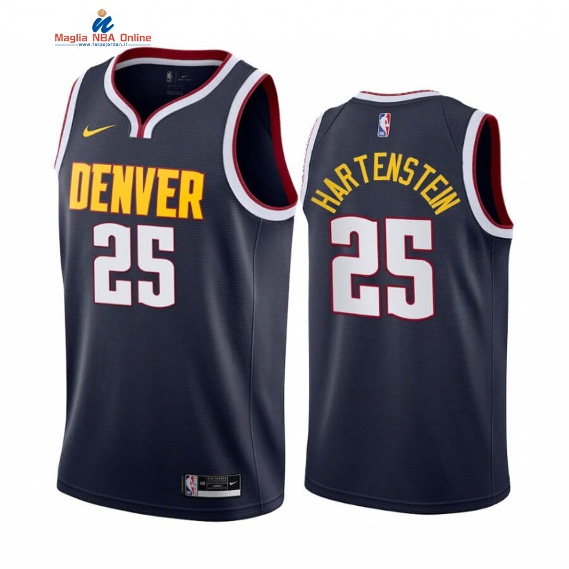 Maglia NBA Nike Denver Nuggets #25 Isaiah Hartenstein Marino Icon 2020 Acquista