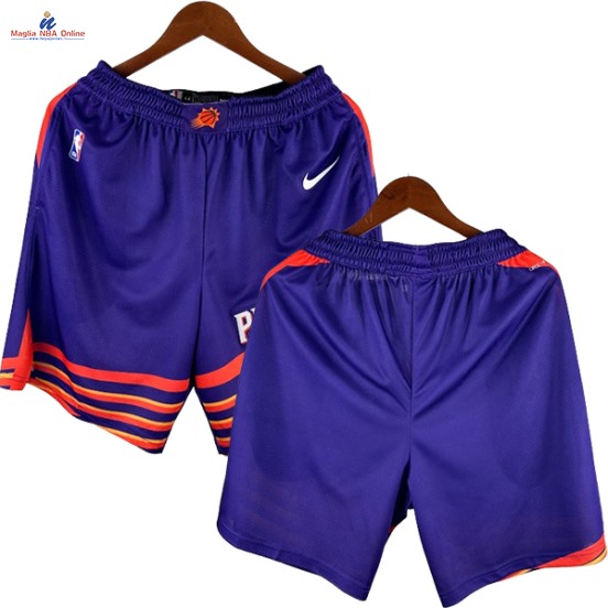 Acquista Pantaloni NBA Phoenix Suns Porpora Icon 2024-25