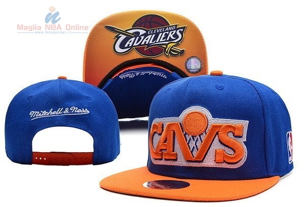 Acquista Cappelli 2016 Cleveland Cavaliers Blu Arancia 001